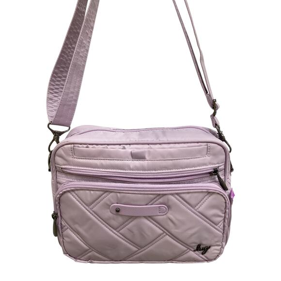 Lug Purse/ Crossbody Women’s 1 Size Multiple Compartments Zippers ‘Carousel XL’ - Picture 2 of 9